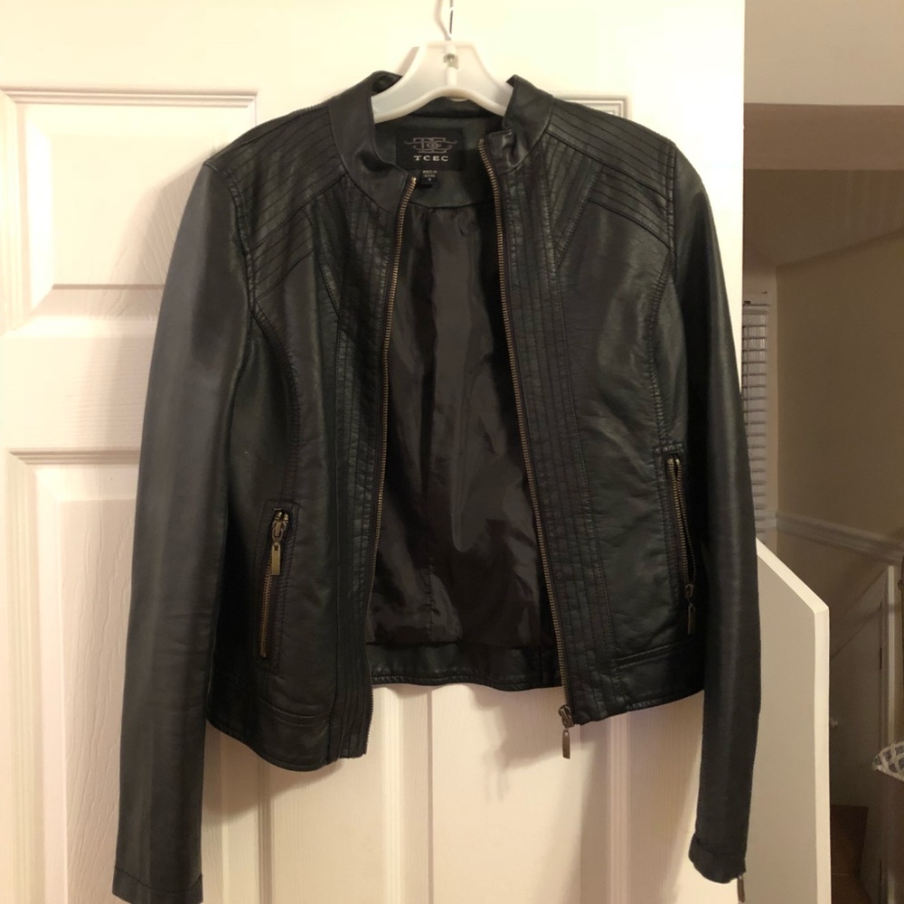 Leather jacket